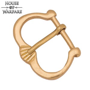 Brass Buckle, 3 x 2.5 cm