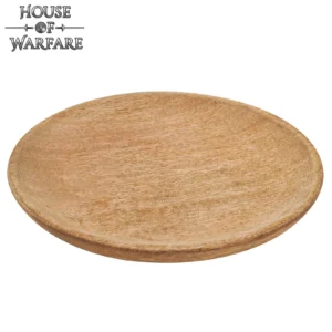 Wooden Flat Plate, Plain Edge