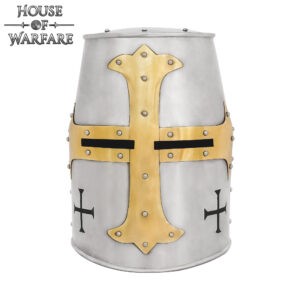 Crusader Barrel Helm with Padded Liner, 18g