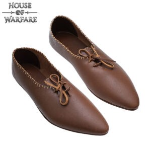 Medieval Shoes, Brown, Size 40 EU/7 US