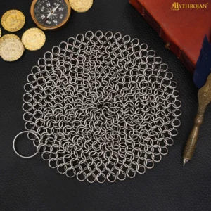 Chainmail Round Stainless Steel Scrubber
