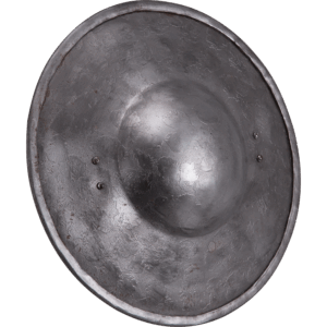 Natural Finish Steel Buckler